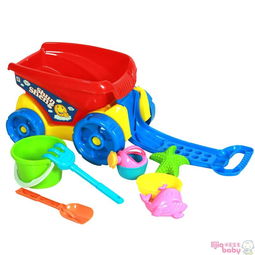 夏日沙灘樂(lè)趣 麗家寶貝順勝沙灘拉車與挖沙玩具，安全高品質(zhì)之選